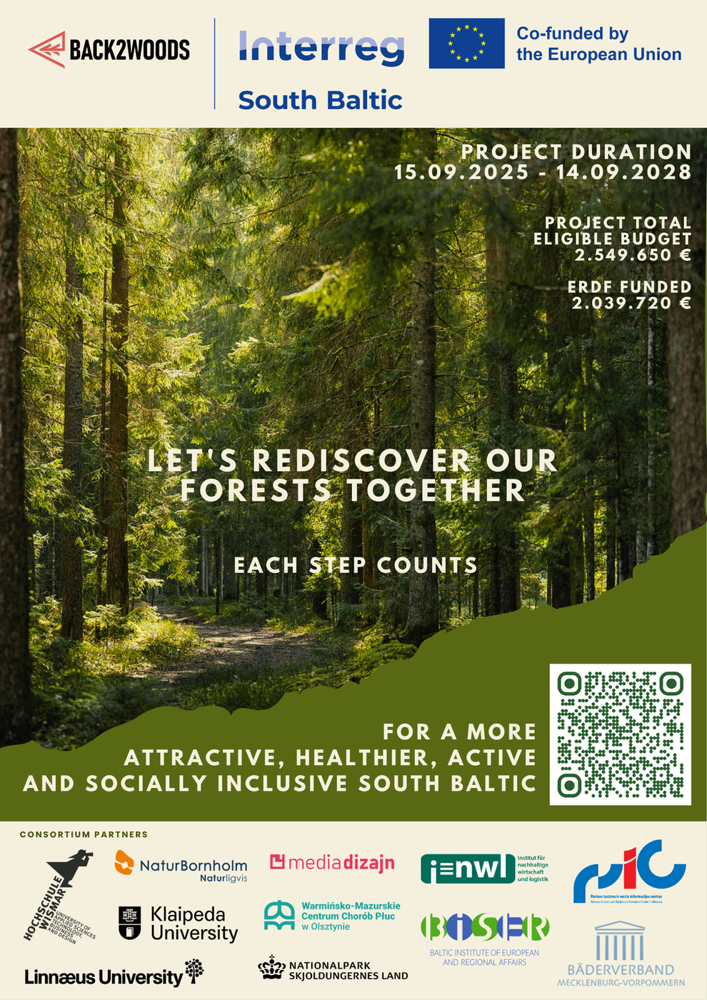 Interreg Projekt »Back2Woods«