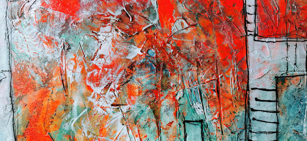 Ausstellung "Farbe, Strukturen und Experimente"