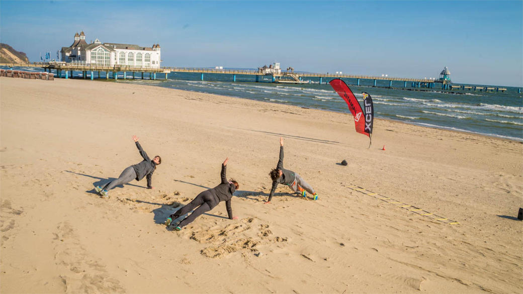 Sport am Selliner Hauptstrand