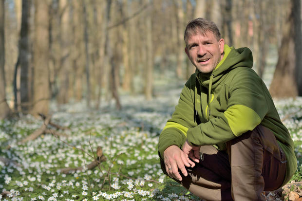 Naturführer Rene Geyer in der Granitz