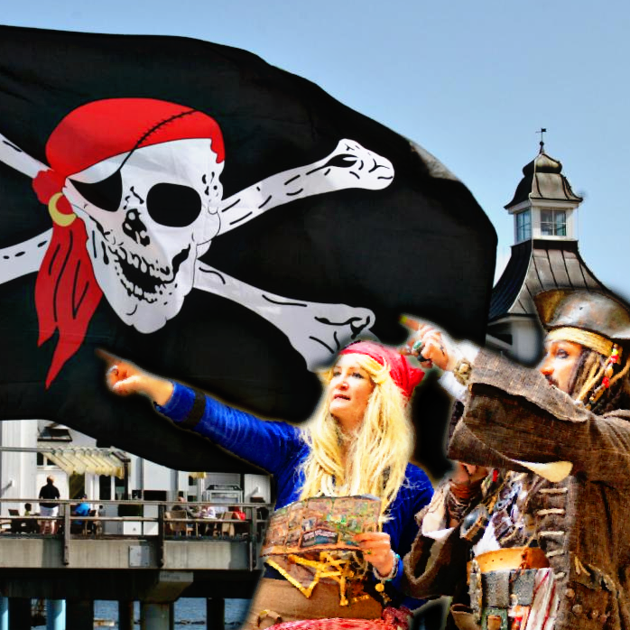 Ostseebad Sellin Piratenfest 2024 - Quadrat