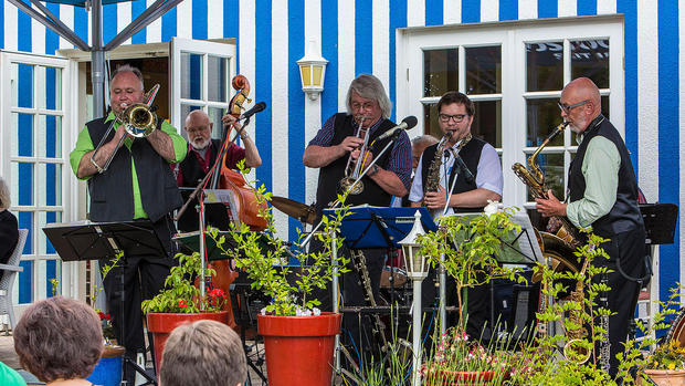 Papa Binnes Jazz Band beim 16. Ahrenshooper Jazzfest