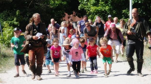 Piratenwanderung in Boltenhagen