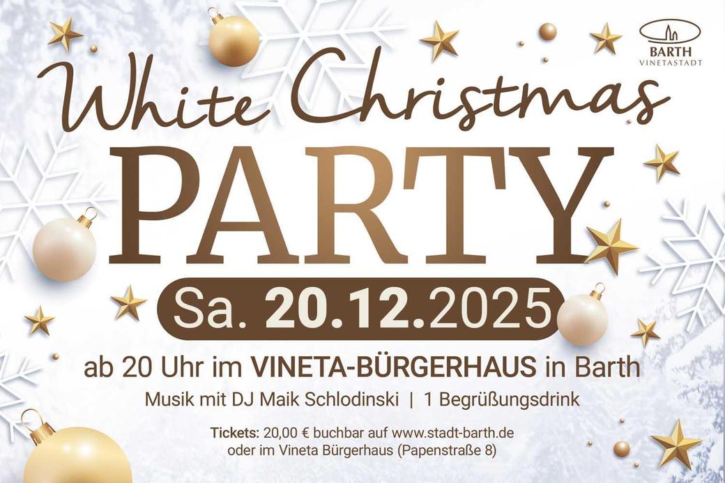 White Christmas Party