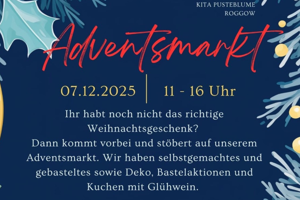 AdventsmarktKitaVeranstaltungskalender 30 x 20 cm