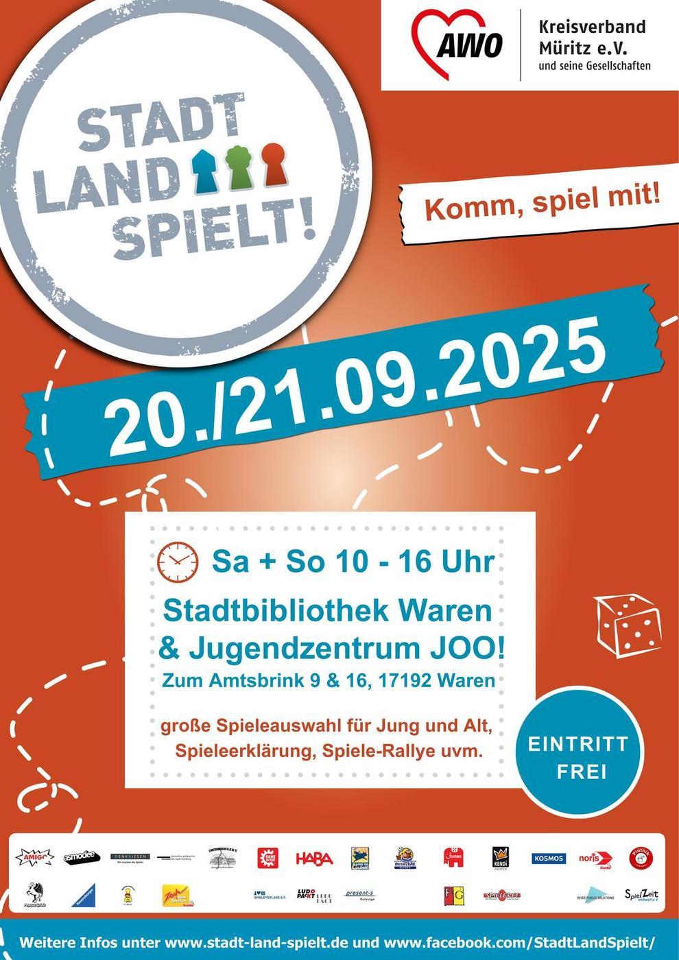 Plakat Stadt Land Spielt 25 JPG