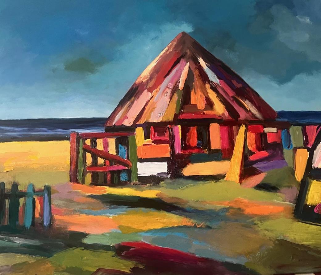 Dornenhaus im Sommer