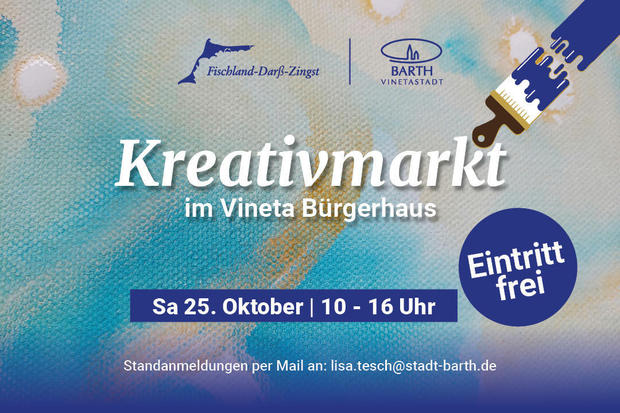 Kreativmarkt – im Vineta Bürgerhaus