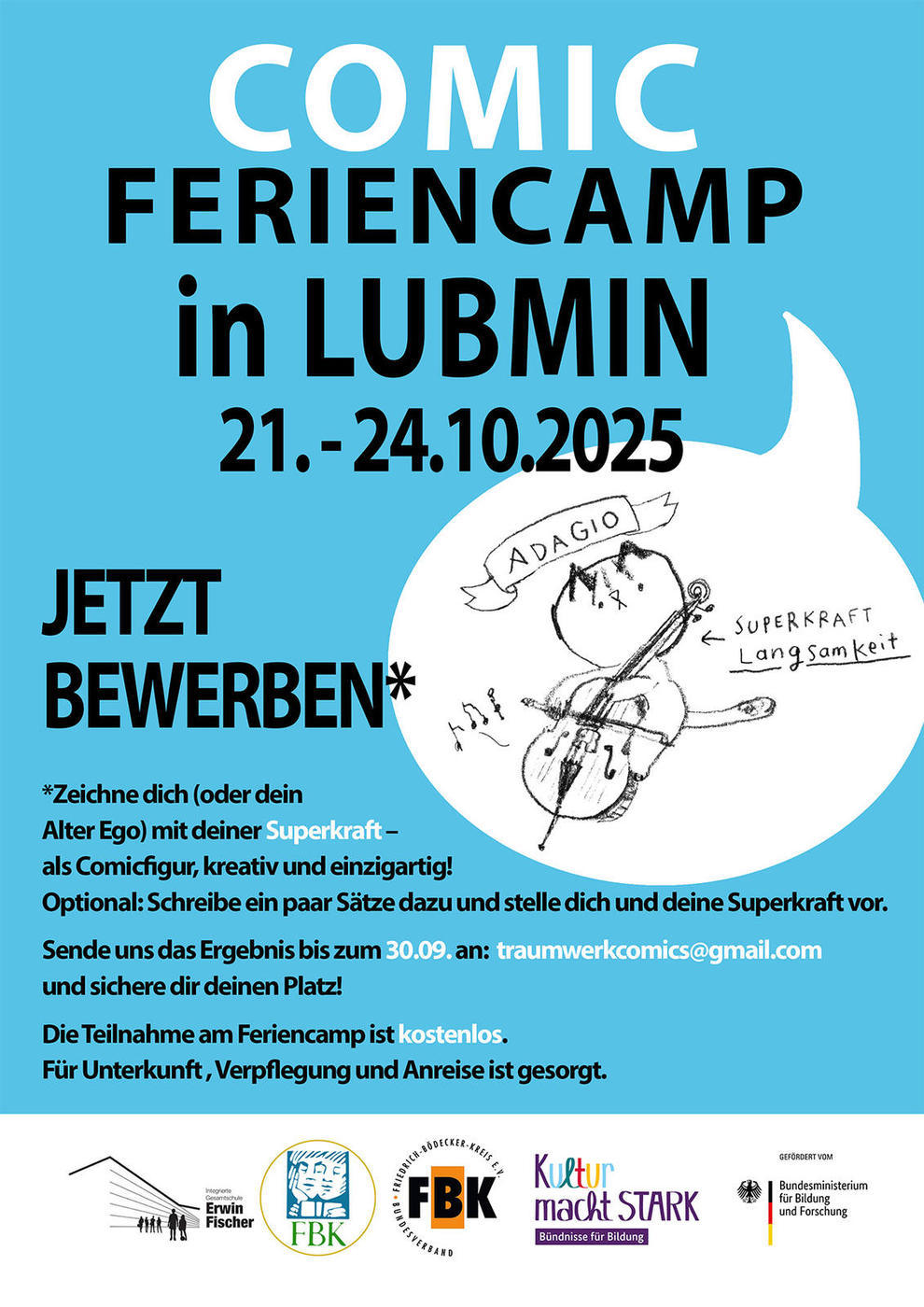 Comic Feriencamp in Lubmin