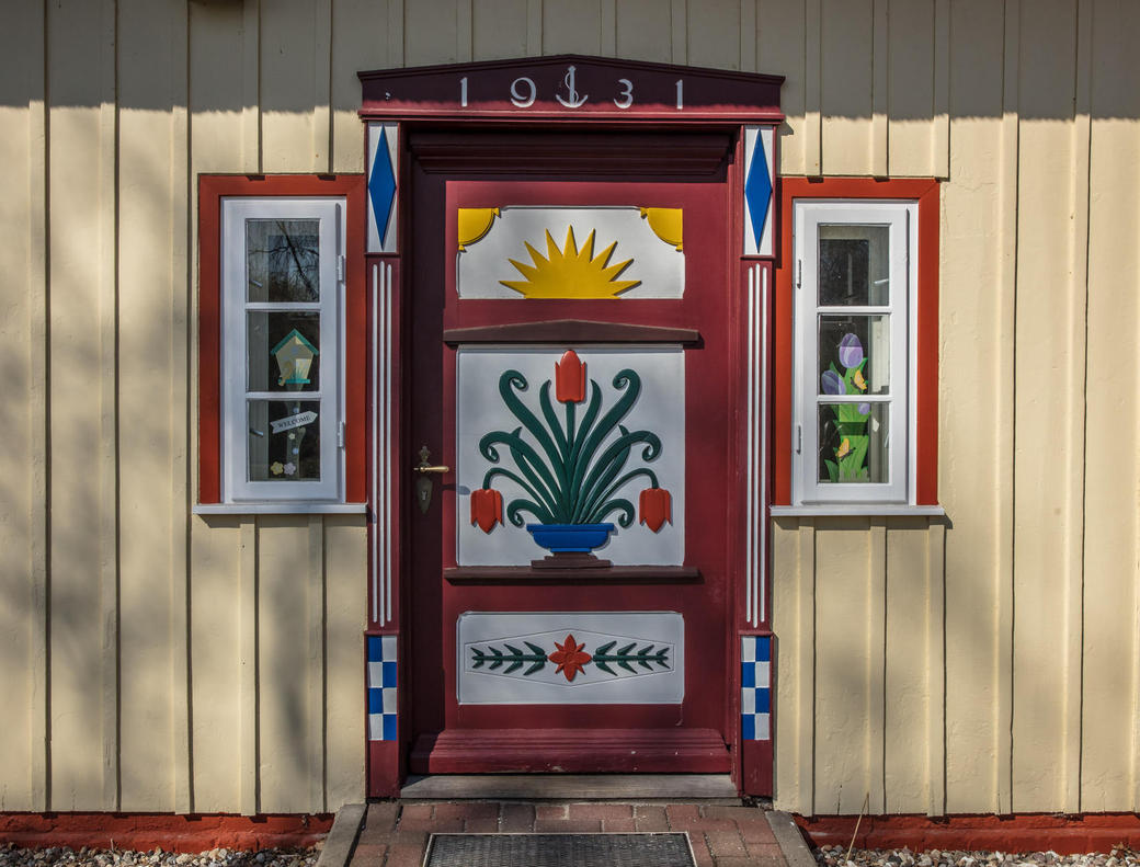 Haustür Kurbetrieb Prerow