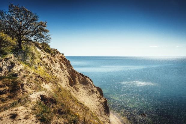 Halbinsel Mönchgut im Südosten der Insel Rügen | Blick auf den Greifswalder Bodden