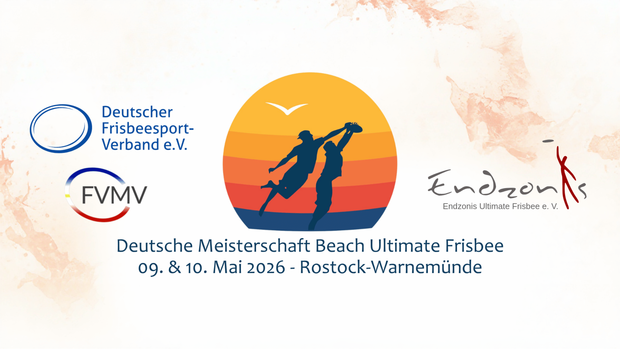 Banner Deutsche Meisterschaft Beach Ultimate Frisbee
