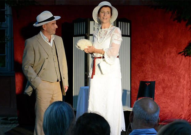 Die Dame mit dem Hündchen