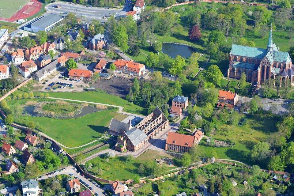 Kloster Doberan von oben (M. Sander)