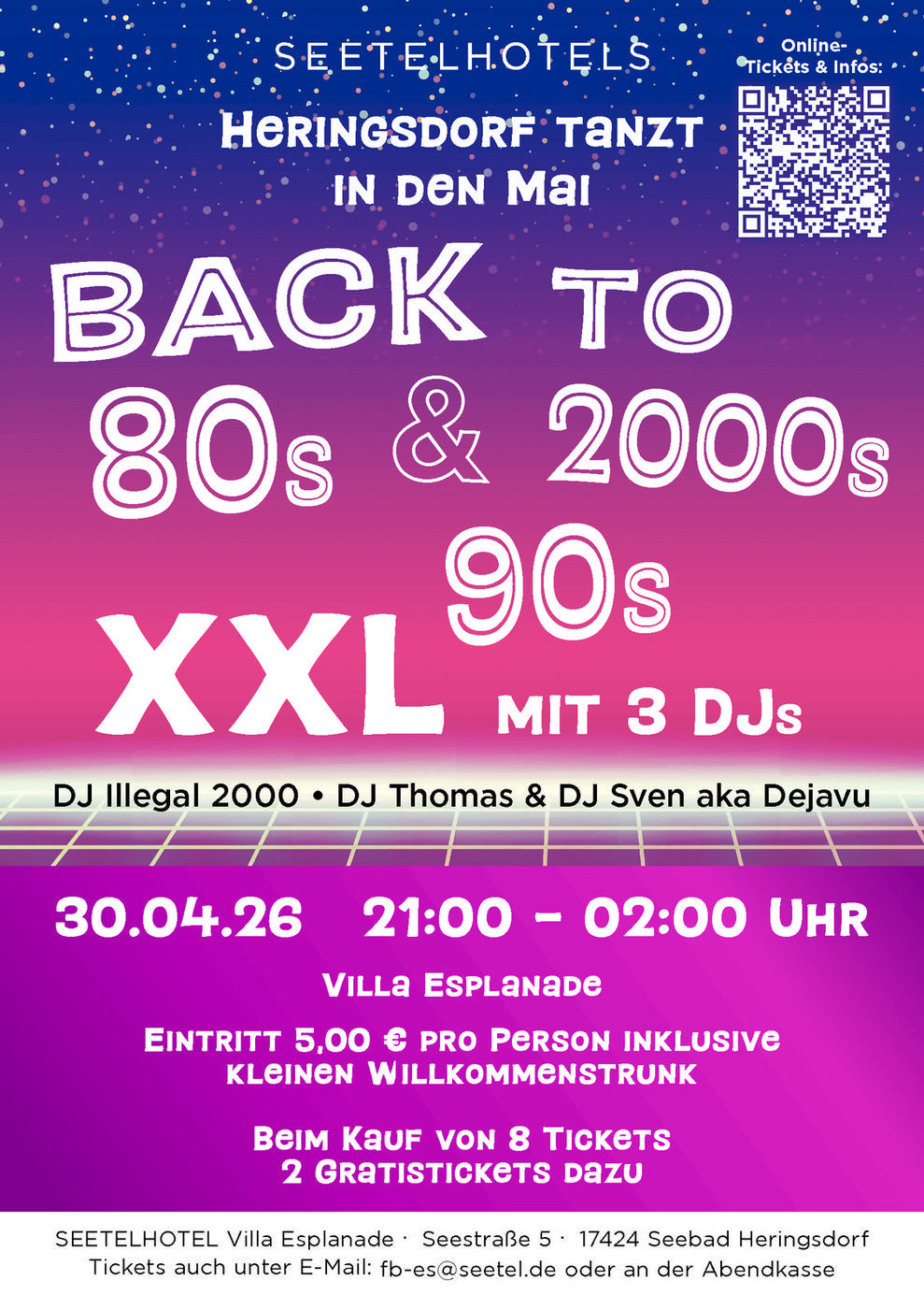 HERINGSDORF tanzt in der SEETELHOTEL Villa Esplanade