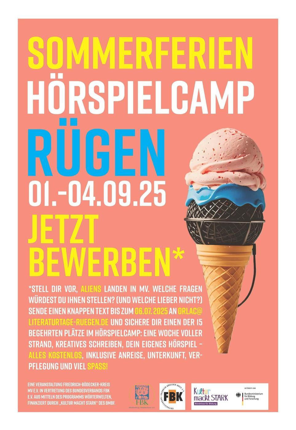 Sommerferien-Hörspielcamp