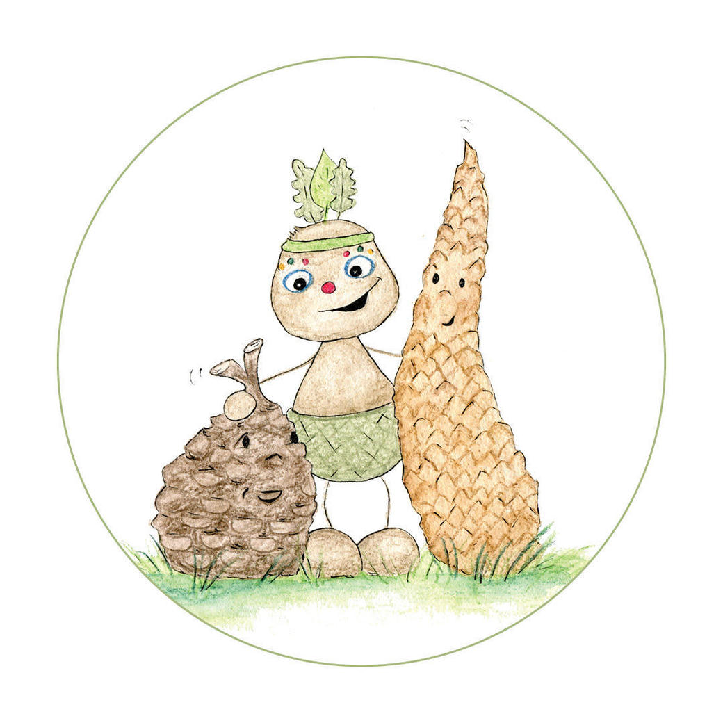 2-maskottchen-schlaubatz-atantje-joost-hirsekorn