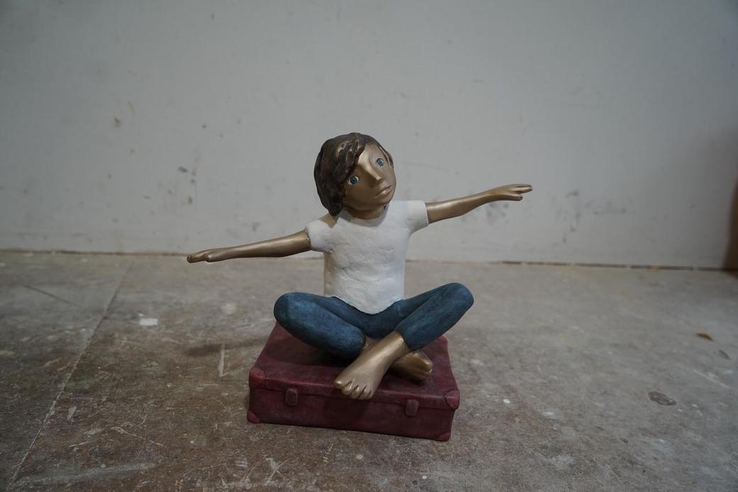 LOTTA AUF REISEN - 2023 - Bronze, Aufl. 18 - ca 27 cm