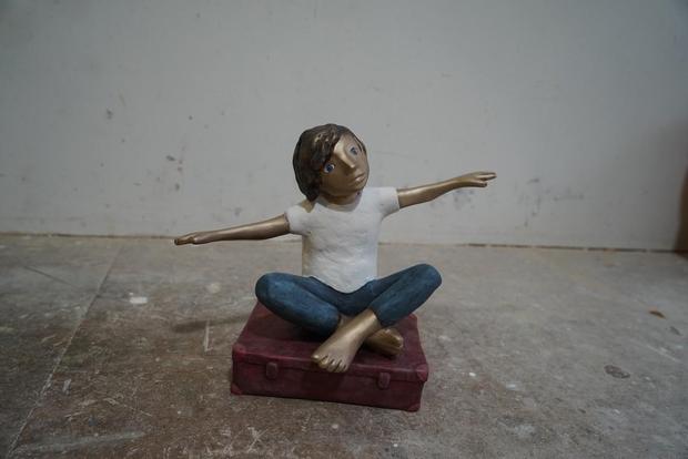 LOTTA AUF REISEN - 2023 - Bronze, Aufl. 18 - ca 27 cm