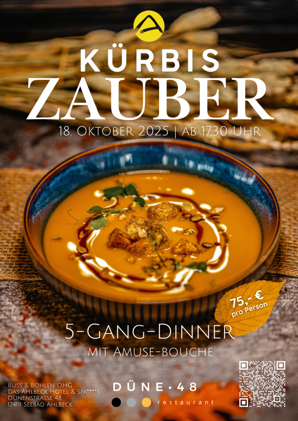 Kürbisdinner