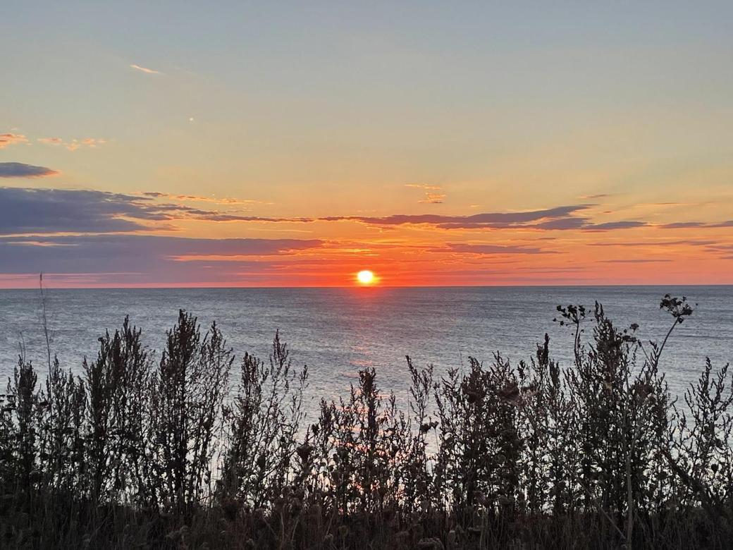 Abendspaziergang am Hohen Ufer