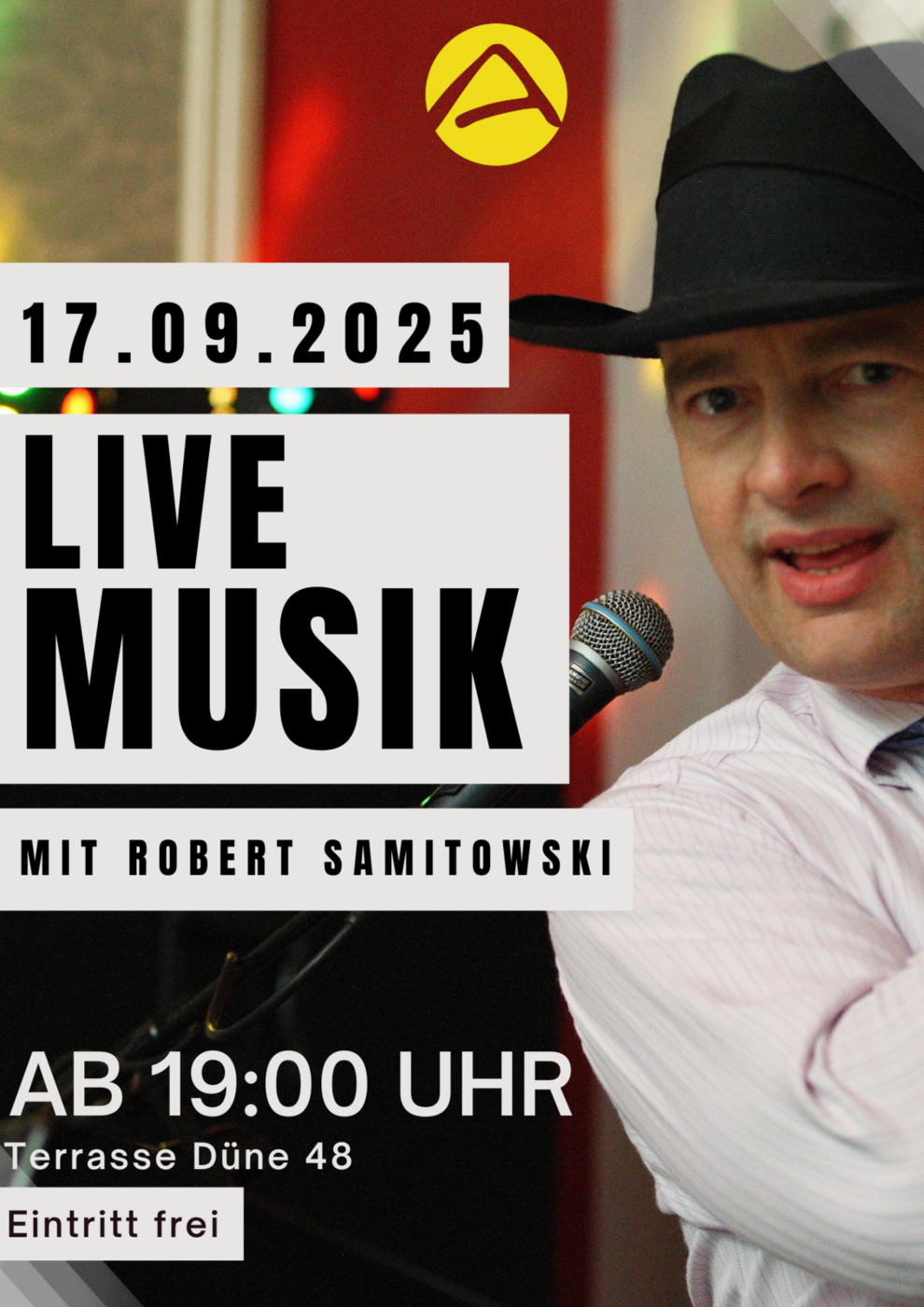 Live-Musik mit Robert Samitowski