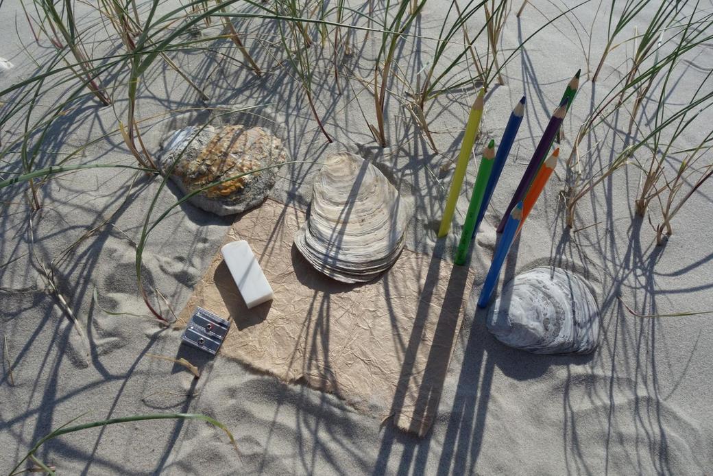 Schreibworkshop: Buntstifte am Strand