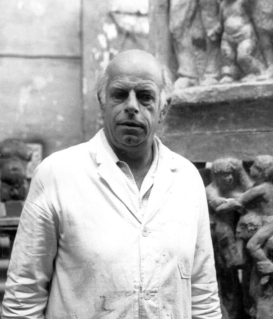 Reinhard-Schmidt-im-Atelier