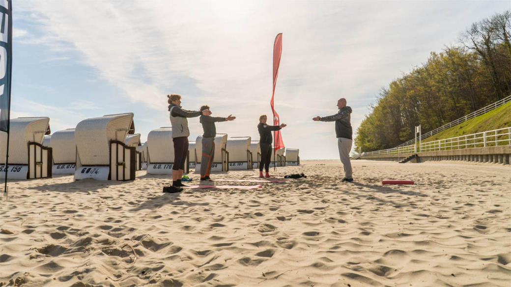 Sport am Selliner Hauptstrand