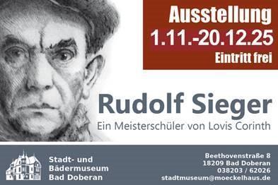 Rudolf Sieger – Ein Meisterschüler von Lovis Corinth