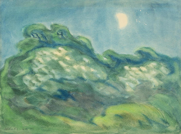 Klatte, Flieder mit Mond