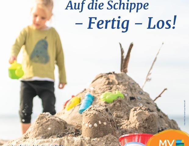 Plakat Sandburgenwettbewerb 2025 Hochformat