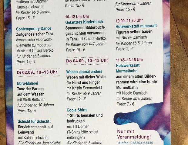Sommerferienprogramm 2025