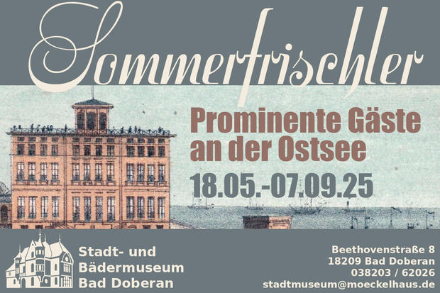 Sommerfrischler – Prominente Gäste an der Ostsee