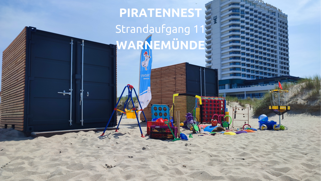 Piratennest Strandaufgang 11 Warnemünde