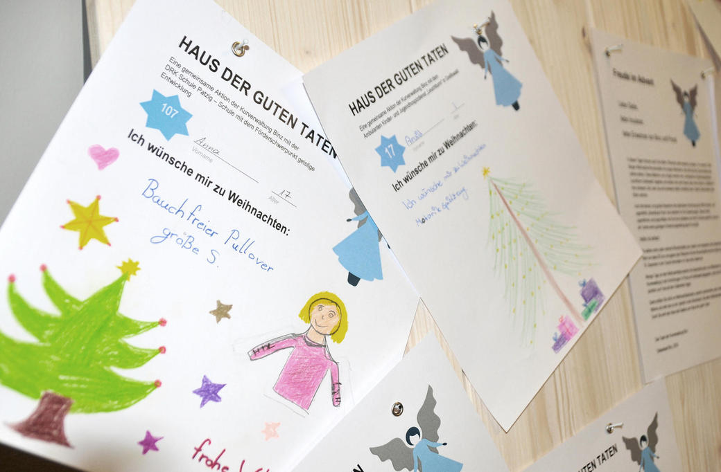 Weihnachtsaktion: Haus der guten Taten