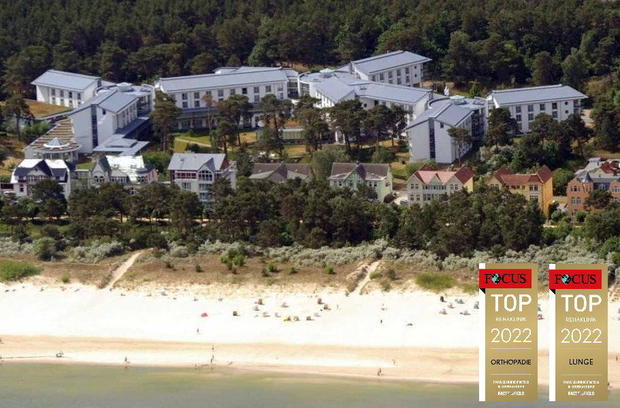 Rehabilitation clinic seaside resort Ahlbeck
